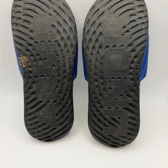 Under Armour Blue and Black Slides size 3Y - Picture 2 of 5